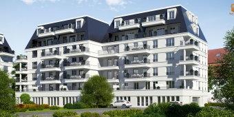Modernes Mehrfamilienhaus am Weißen Kreuz