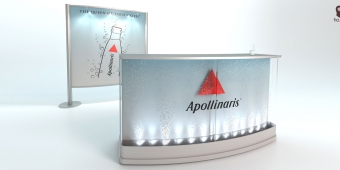 Produktvisualisierung - Apollinares-Wasserbar